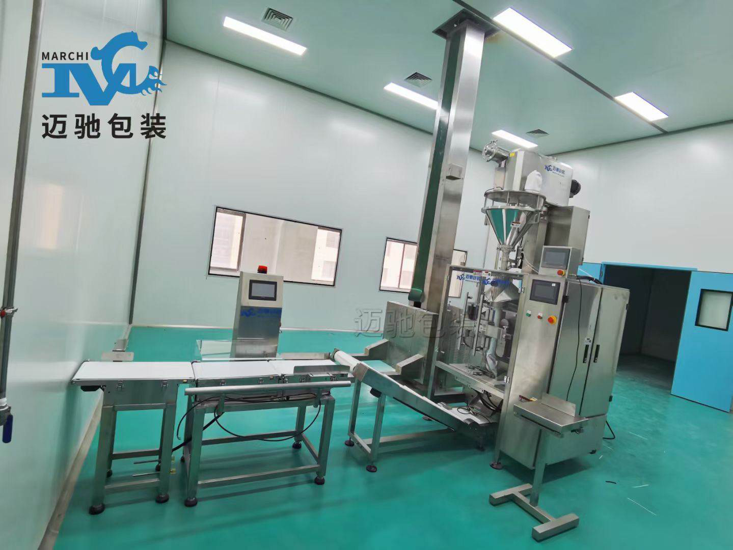 邁馳 5kg 定量粉末包裝機：26 年技術沉淀，助力企業精準包裝每一份物料